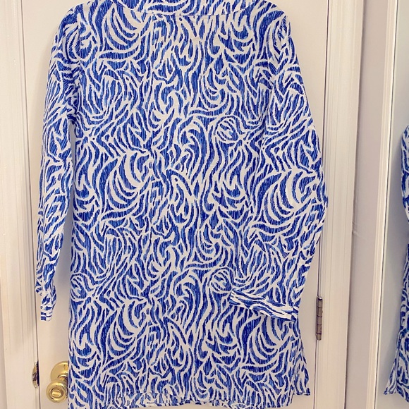 Vineyard Vines Women’s Tunic Beach Coverup size M- excellent, worn once!! 💙💙 - Picture 4 of 5